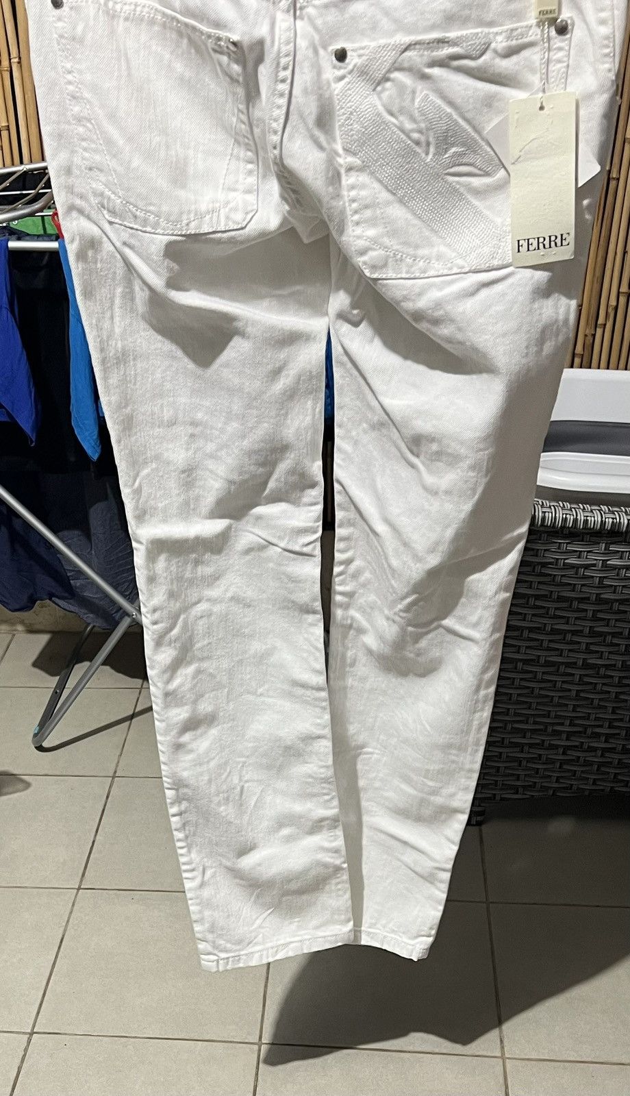 Gianfranco Ferre White jeans Size US 29 - 7 Thumbnail
