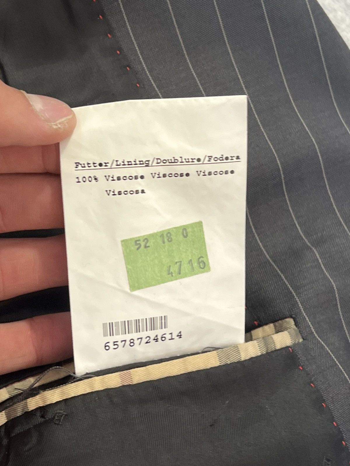 Burberry Burberry suit black. Blazer and pants Size 52R - 8 Thumbnail