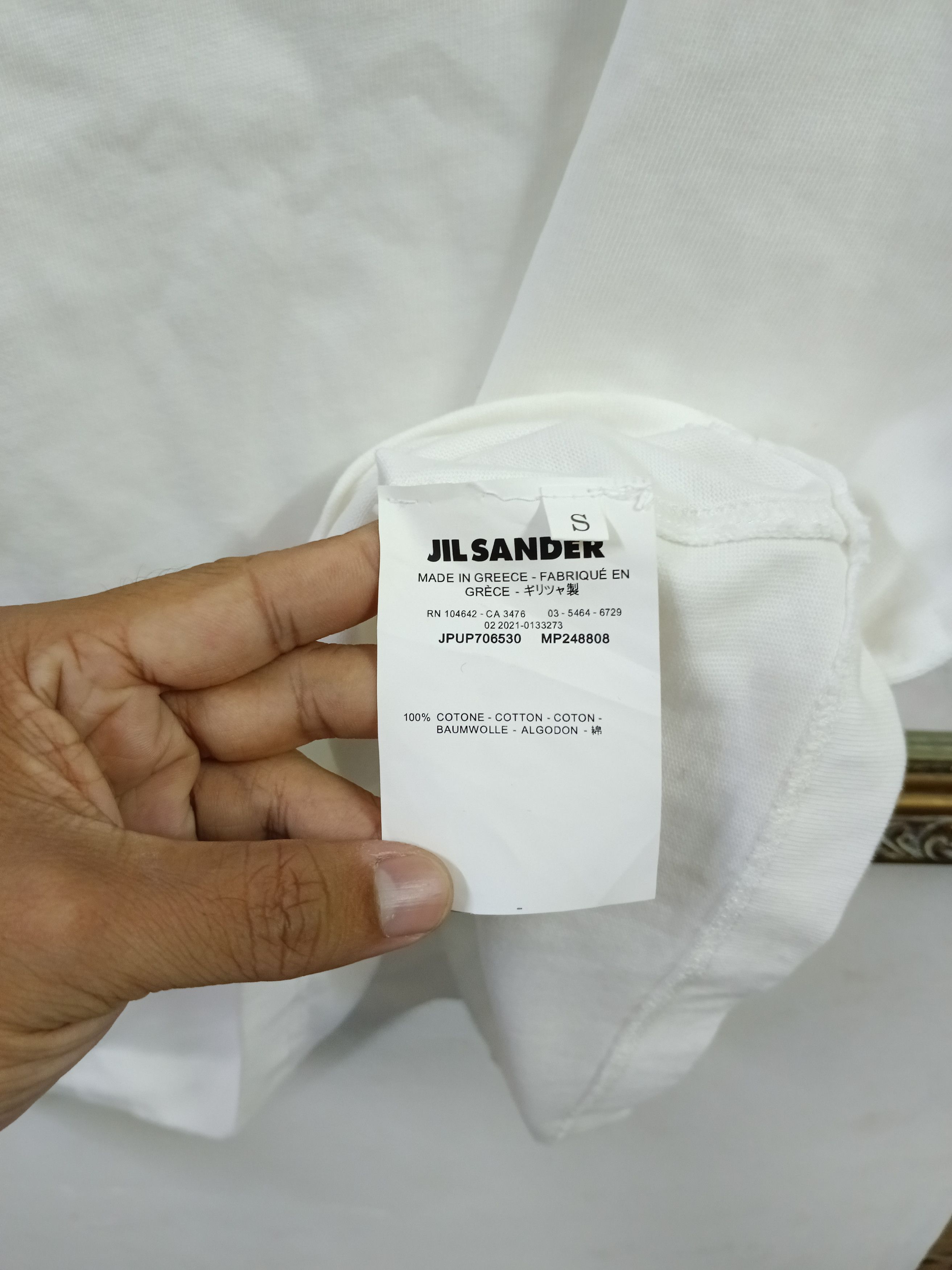 Jil Sander JILL SANDER BOX BAGGY T SHIRT Size US S / EU 44-46 / 1 - 5 Thumbnail