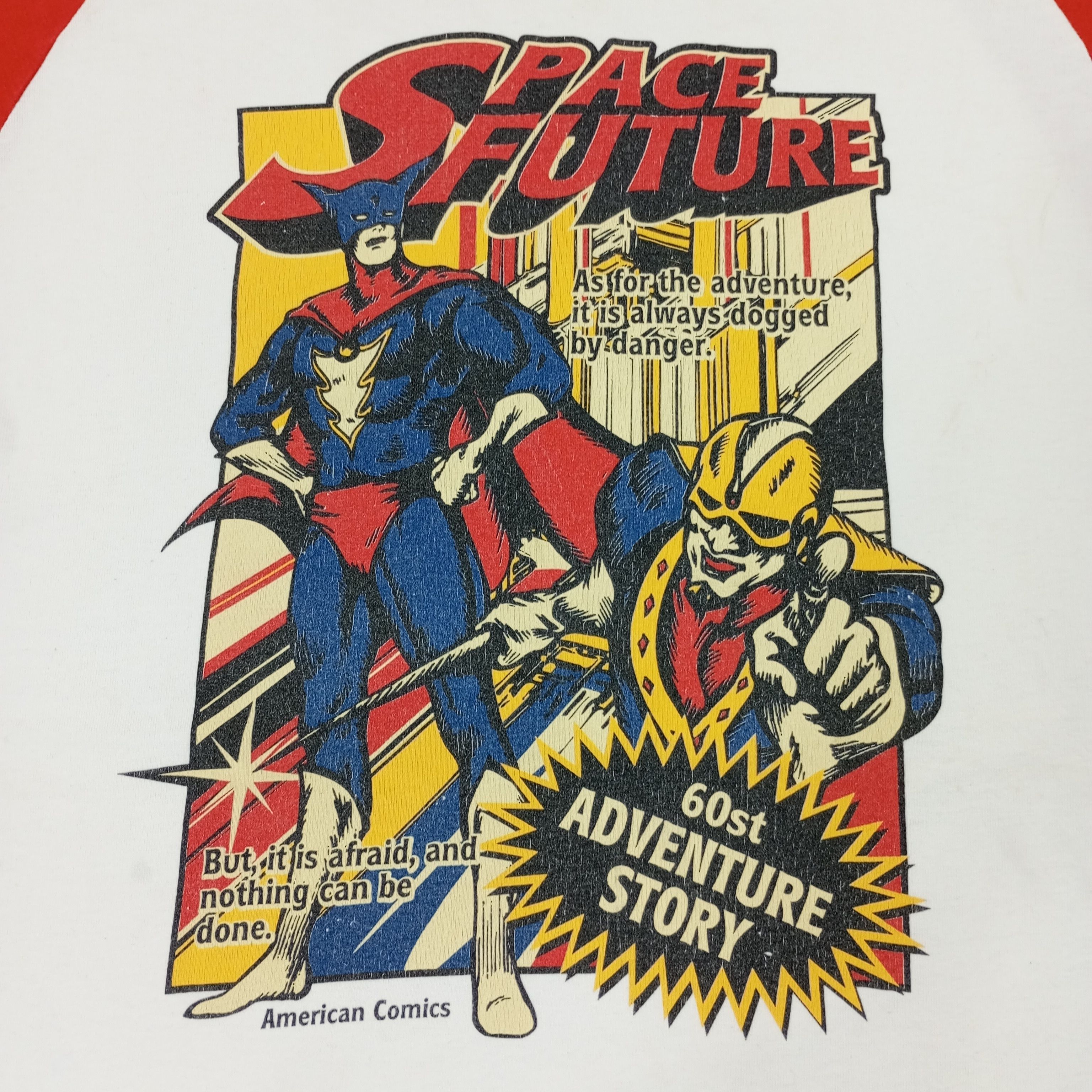 Vintage Space Future American Comics Streetwear Style Tshirt Size US M / EU 48-50 / 2 - 2 Thumbnail