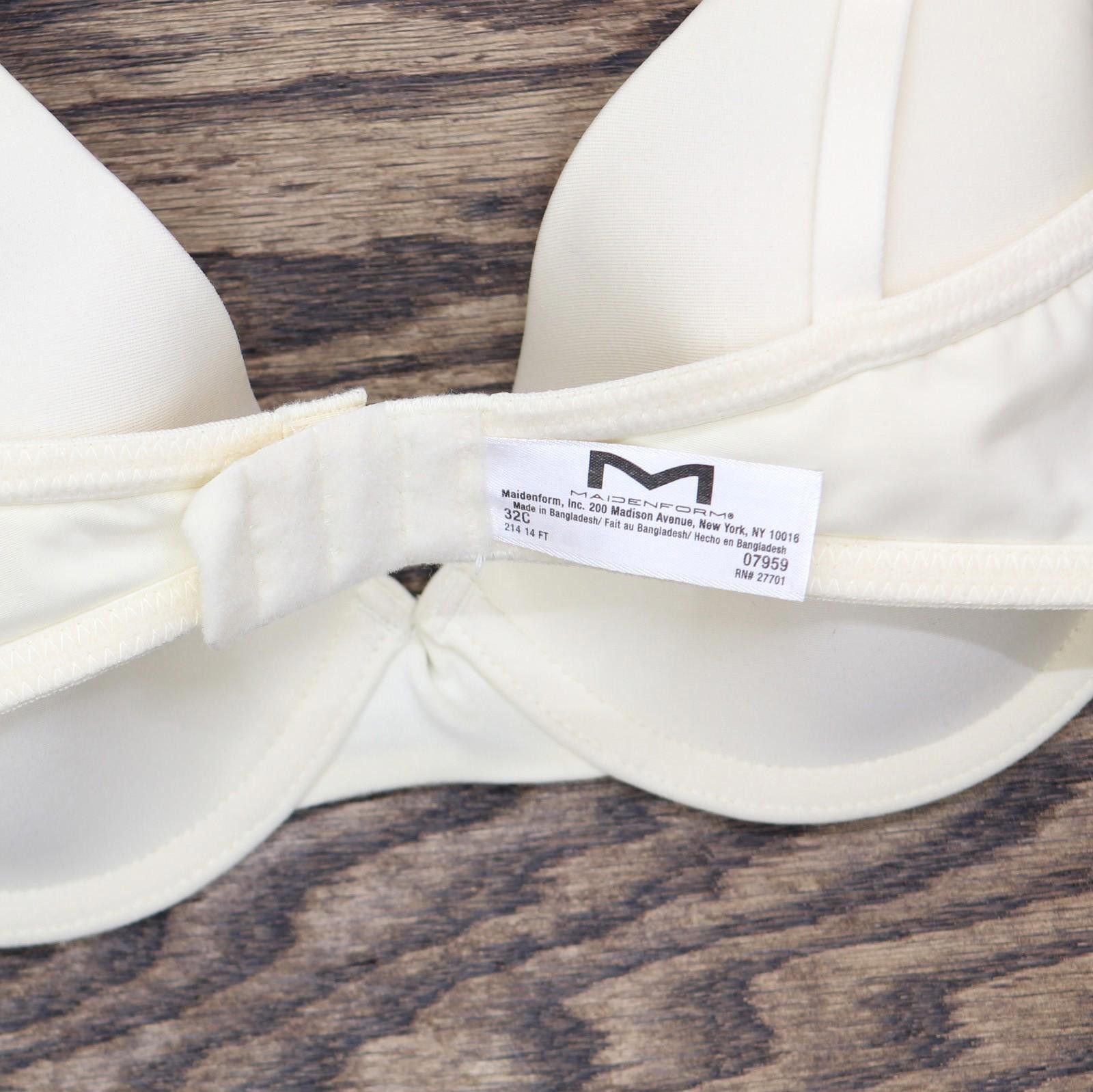 Other Maidenform Shaping Underwire Bra 7959 Light Beige Brown 32c Size ONE SIZE - 5 Thumbnail