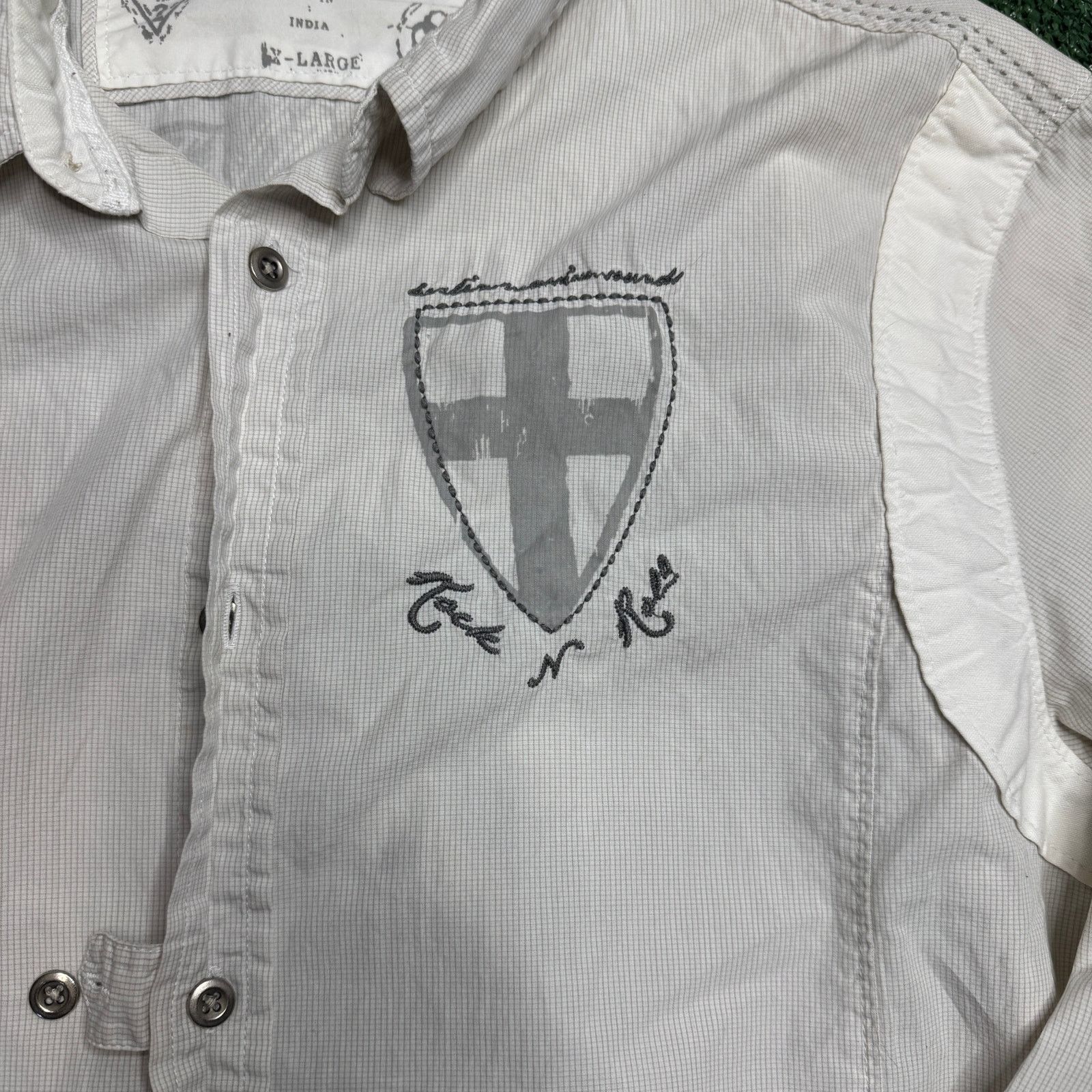 Guess Guess Heritage Crest Button Up Size US XL / EU 56 / 4 - 5 Thumbnail