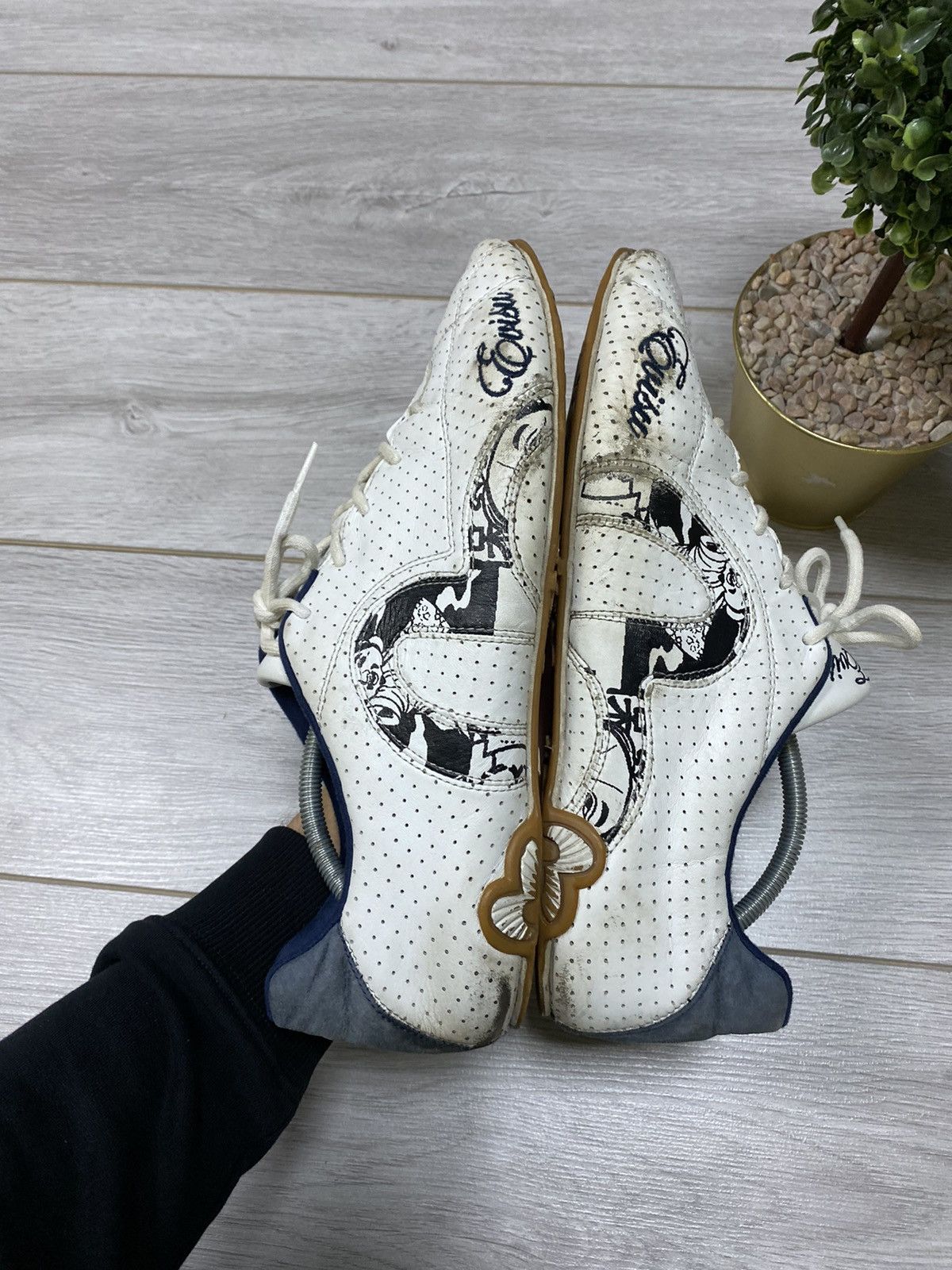 Evisu Evisu big seagull Low Top Sneakers monogram Size US 14 / EU 47 - 5 Thumbnail
