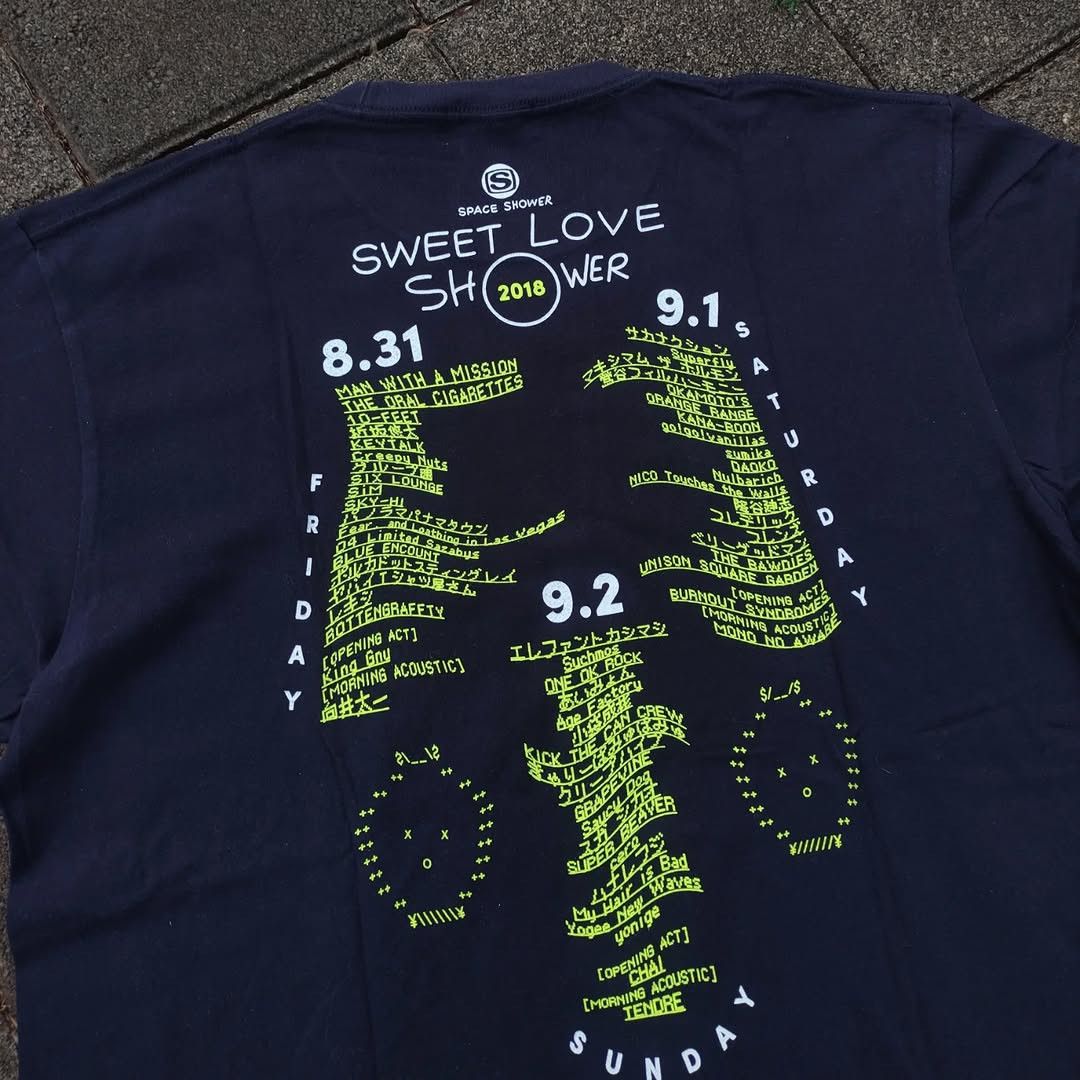 Band Tees Space Shower Japan Festival 2018 Tee Size US L / EU 52-54 / 3 - 2 Thumbnail