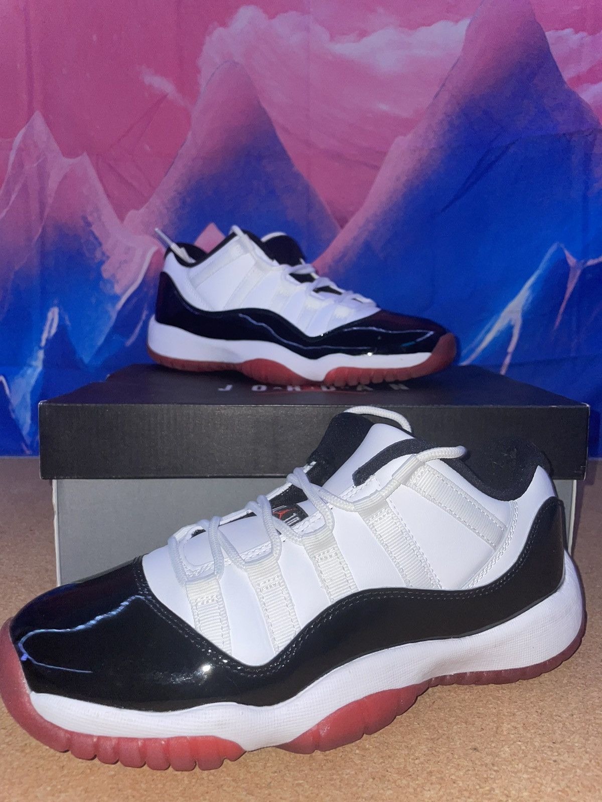 Jordan Brand Jordan 11 Retro Low ‘Concord Bred’ (GS) Size US 5.5 / EU 38 - 2 Thumbnail
