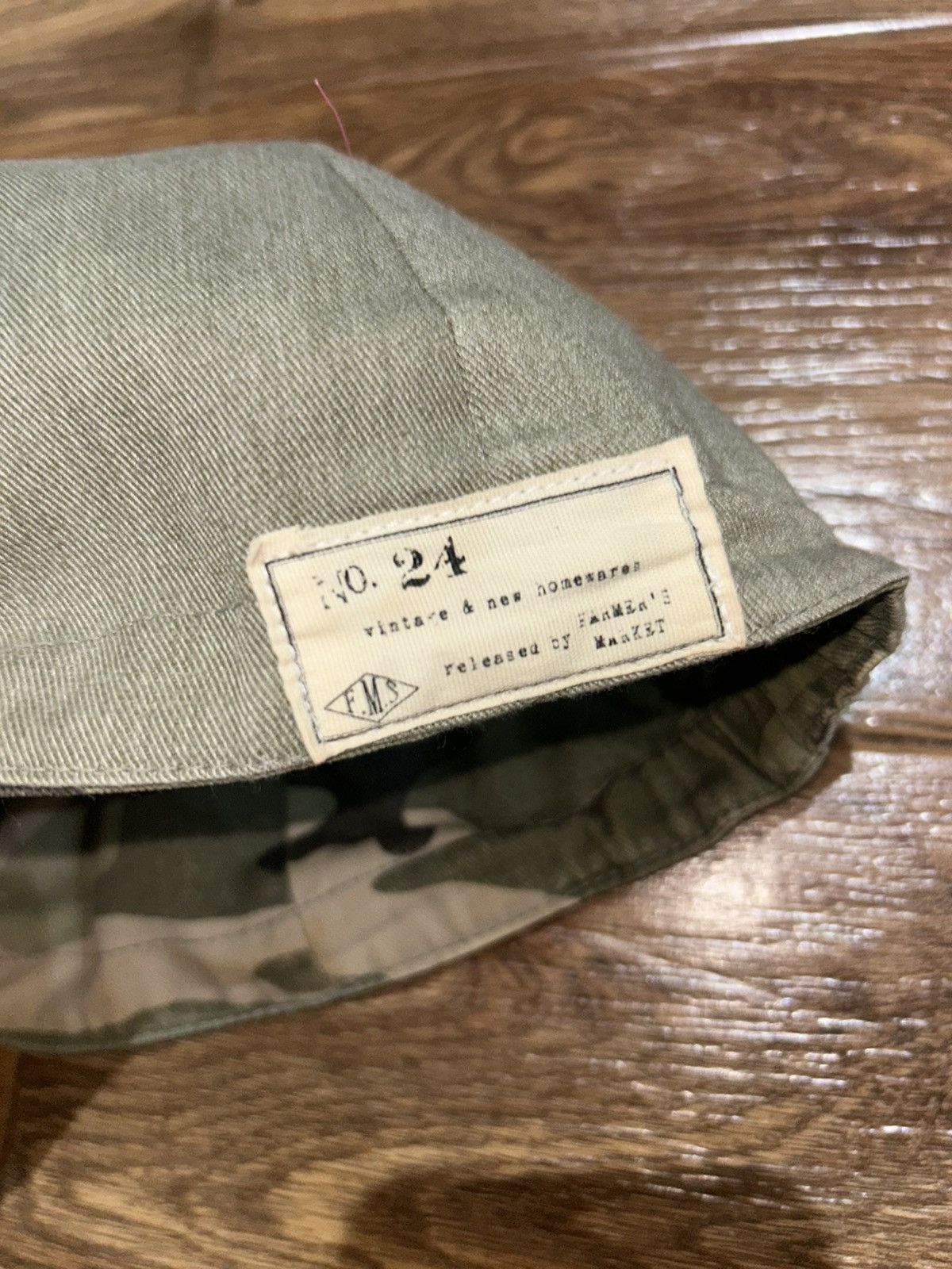Japanese Brand Farmer’s Market Camo Reversible Mechanic Hats Size ONE SIZE - 8 Thumbnail