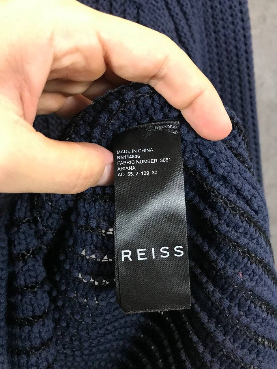 Reiss Reiss avant garde sweater Size US M / EU 48-50 / 2 - 4 Thumbnail