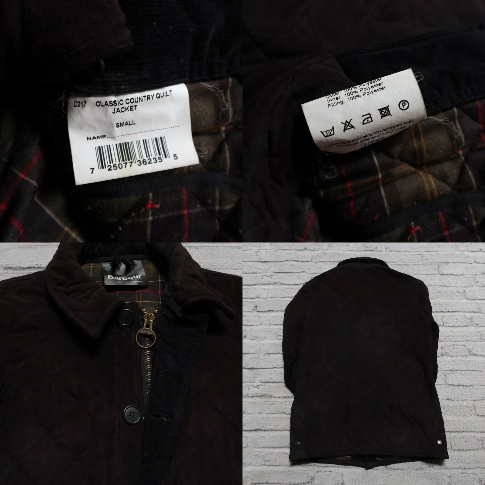Barbour Barbour Barbour Classic Country Quilt Jacket S Black Mens Size US S / EU 44-46 / 1 - 8 Thumbnail