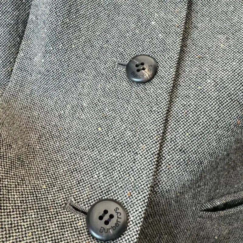 Burberry Burberry Gray Wool Women's Jacket. Size XXS / US 00 / IT 34 - 3 Thumbnail