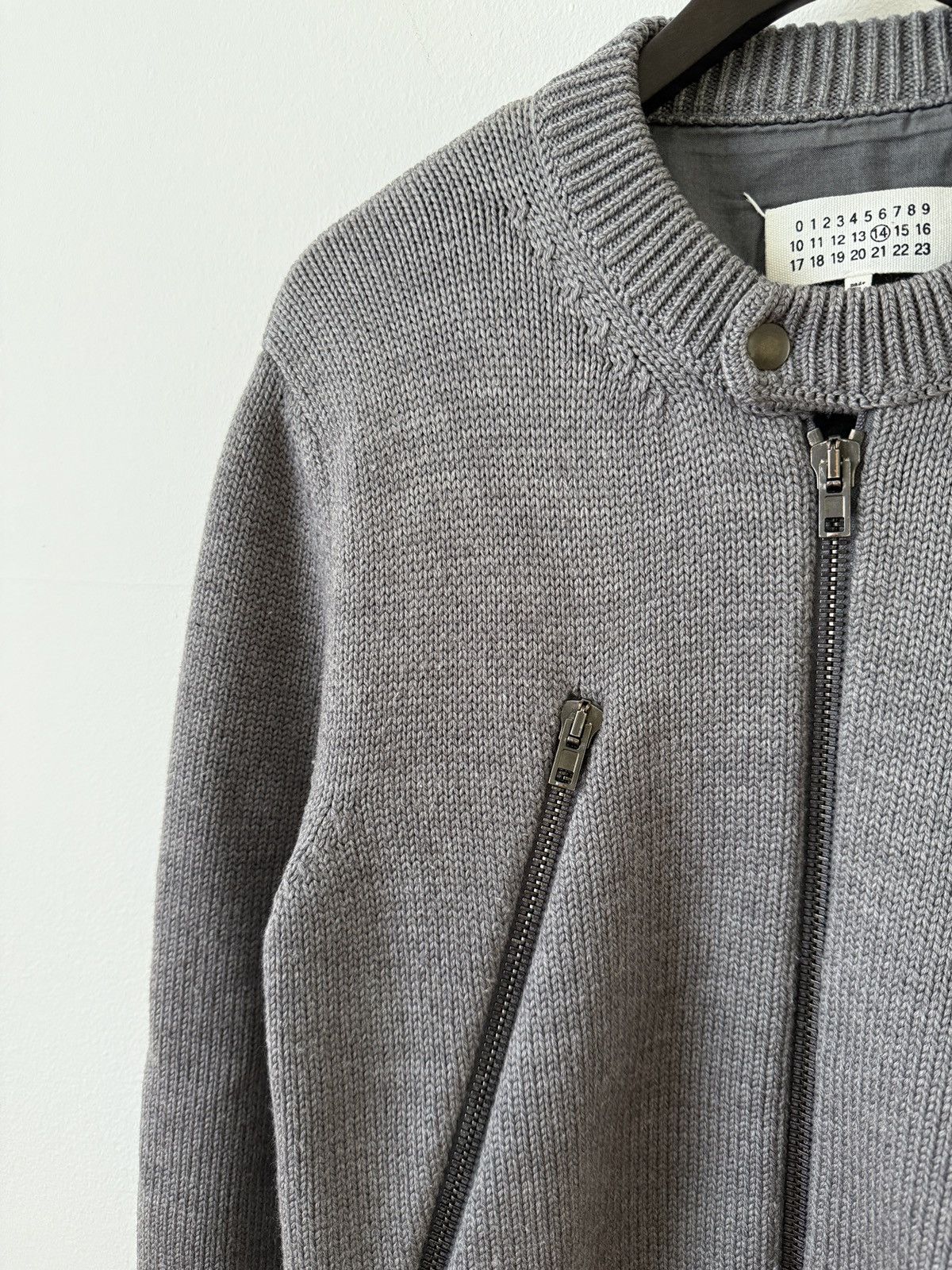 Maison Margiela 5 Zip Wool Knit Sweater Size US M / EU 48-50 / 2 - 9 Thumbnail