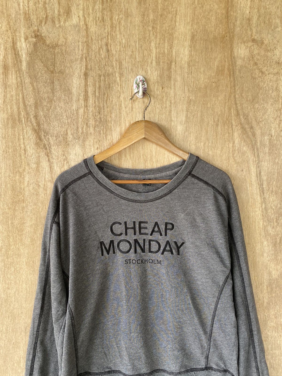 Cheap Monday × Japanese Brand 👘SALE👘CHEAP MONDAY STOCKHOLM SWEATSHIRT Size S / US 4 / IT 40 - 5 Thumbnail