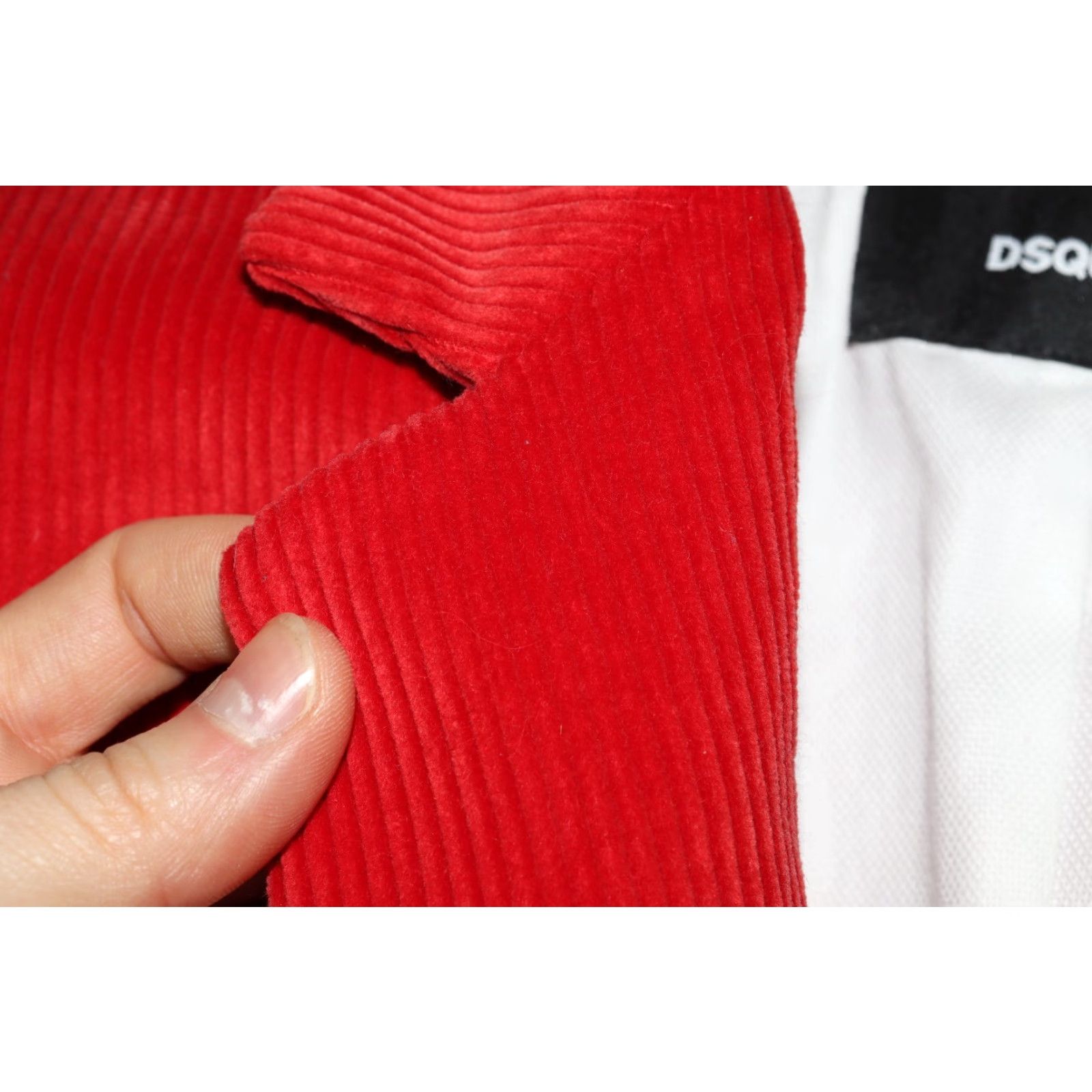 Dsquared2 WOMEN'S DSQUARED2 BLAZER Shirt Blazer 46 Red Italian Vintage? Size L / US 10 / IT 46 - 3 Thumbnail