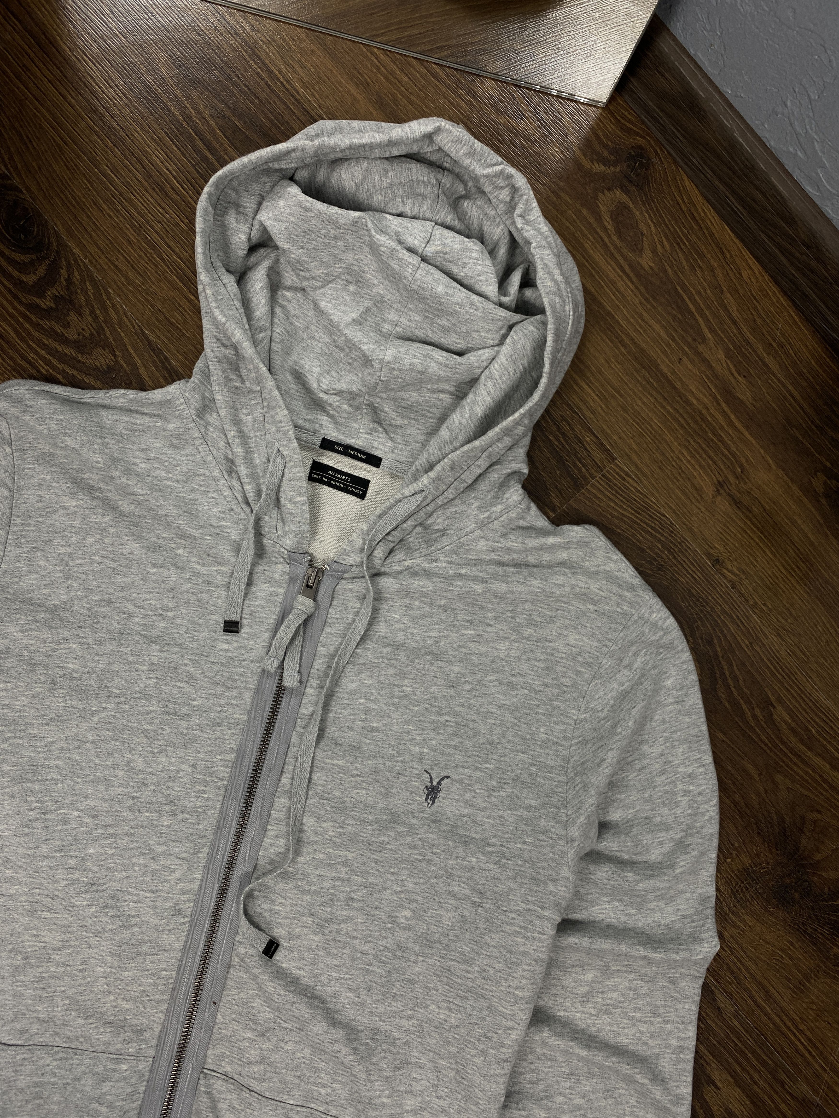 Allsaints Allsaints vintage zip hoodie y2k Size US M / EU 48-50 / 2 - 2 Thumbnail