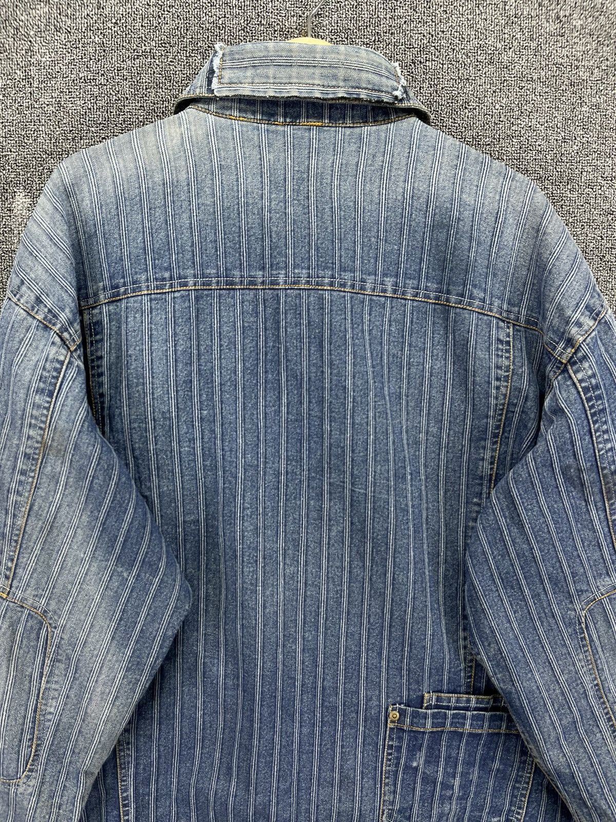 Japanese Brand Vintage Parto Sport Jeans Rare Design Denim Jacket Size US XL / EU 56 / 4 - 11 Thumbnail