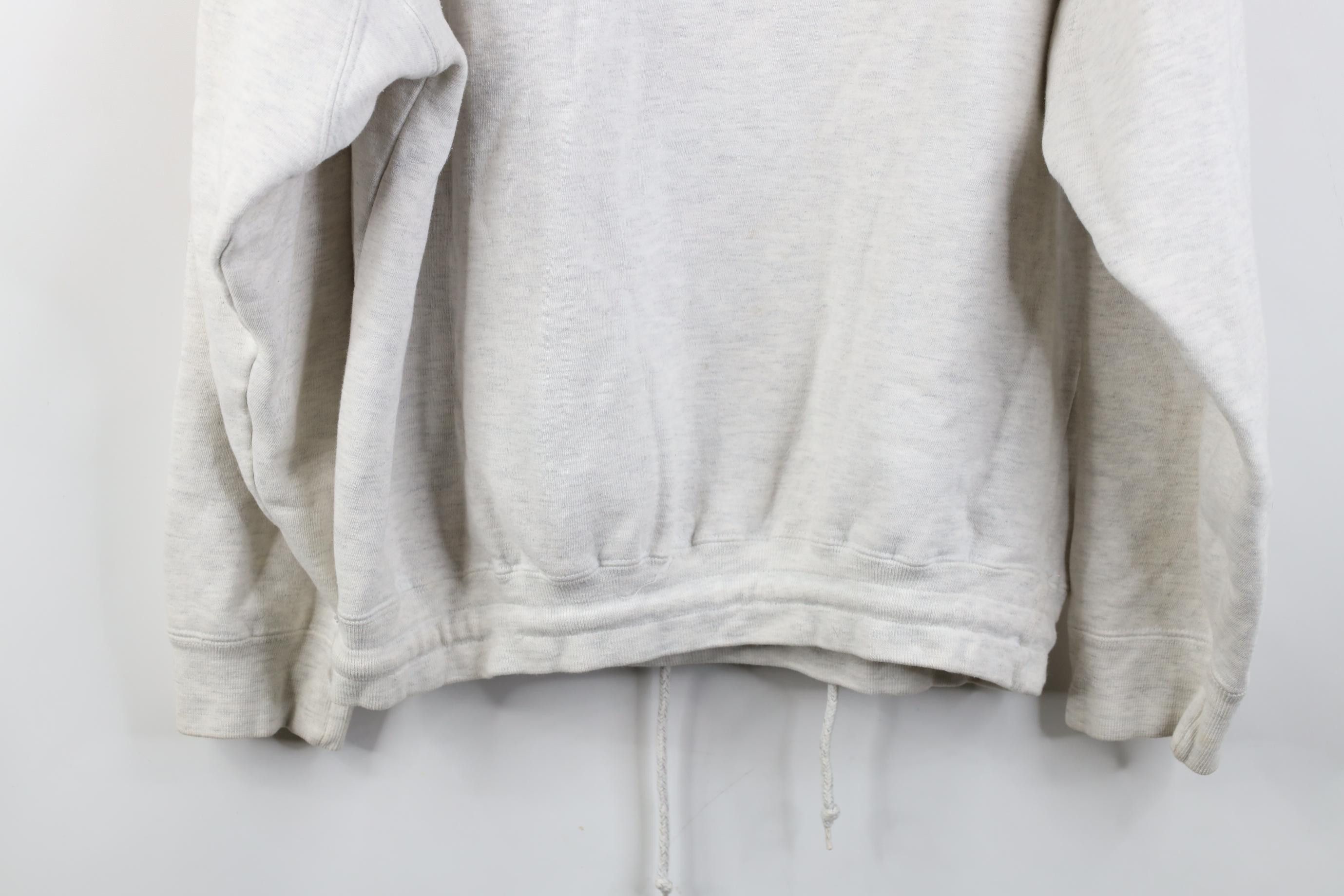 Vintage Vintage 90s Streetwear Blank Heavyweight Hoodie Sweatshirt Size US M / EU 48-50 / 2 - 15 Thumbnail