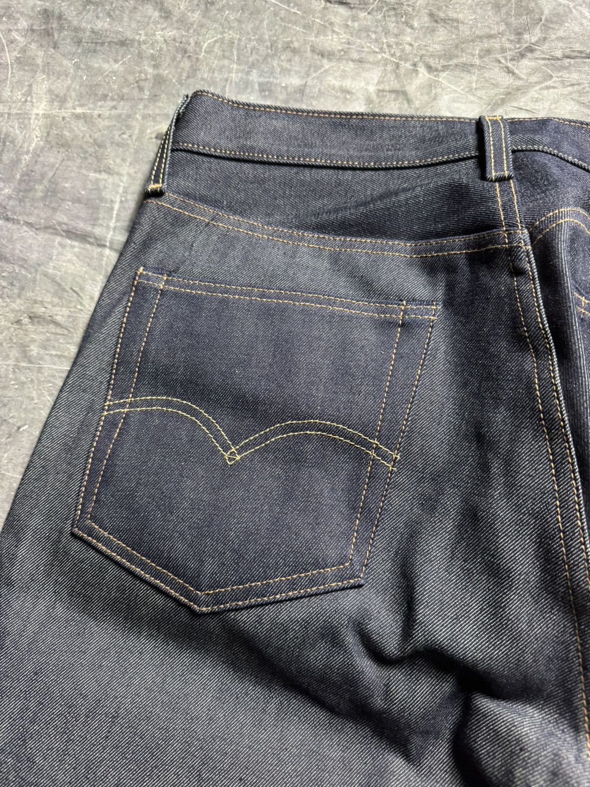 DENIM TEARS × Levi's Denim Tears Plain Jane Selvedge Jeans Size US 32 / EU 48 - 6 Thumbnail