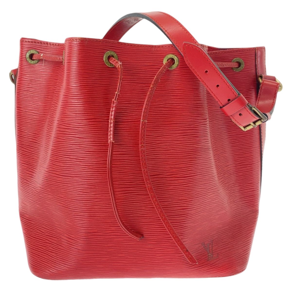 Louis Vuitton Louis Vuitton Epi Petit Noe Leather Shoulder Bag Leather Crossbody Bag M44107