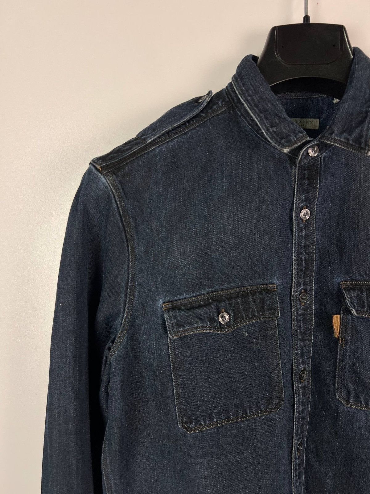 Burberry Burberry Brit luxury denim shirt size M Size US M / EU 48-50 / 2 - 5 Thumbnail