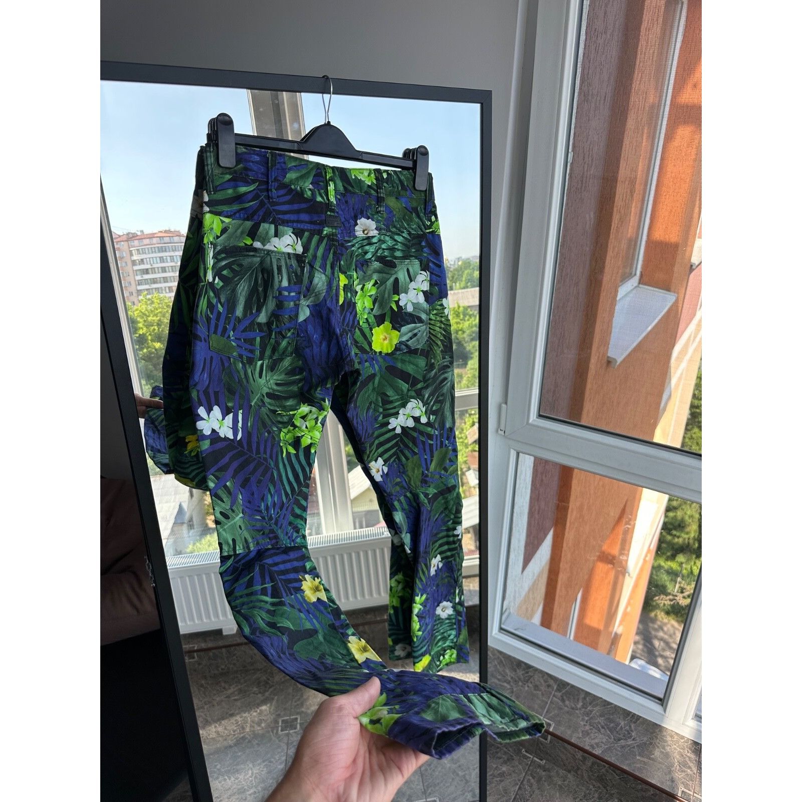 G-Star G Star Raw 5622 3D Tapered COJ Floral All Over Print Pants S Size US 29 - 11 Thumbnail