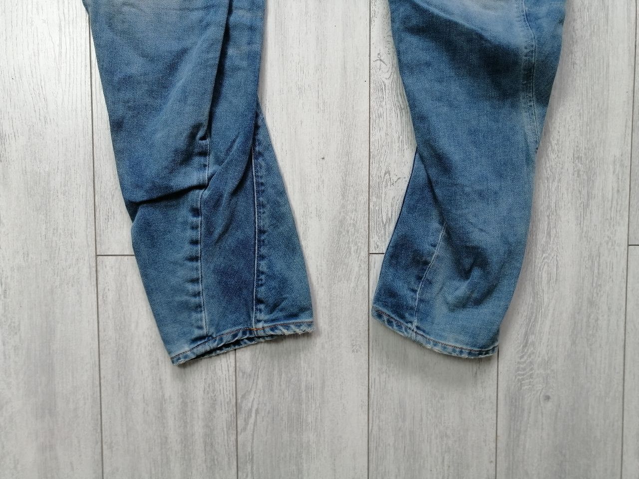 G-Star G-STAR RAW Blue Denim ARC 3D LOOSE TAPERED Distressed Jeans Size US 28 / EU 44 - 3 Thumbnail