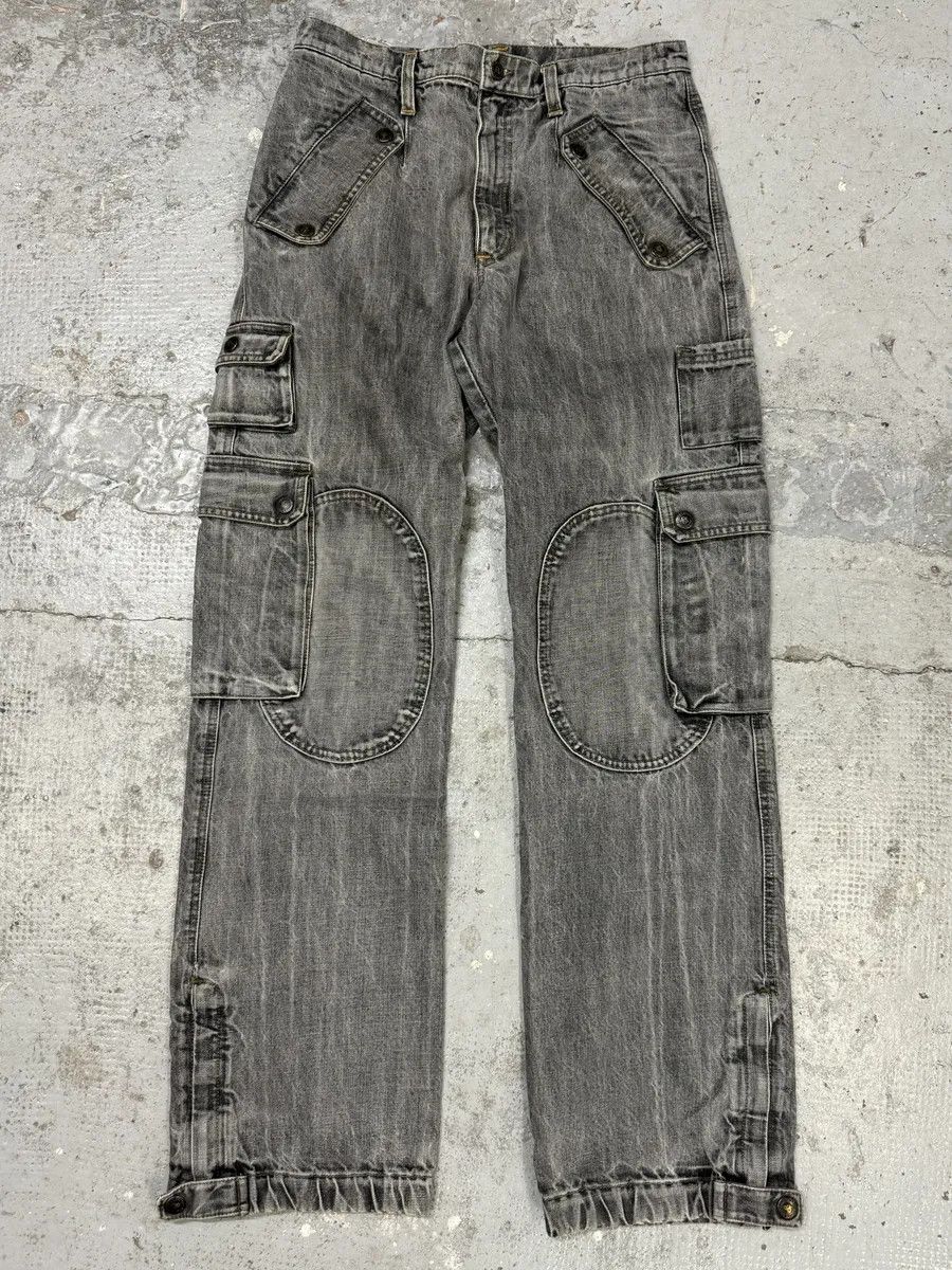 Dolce & Gabbana AW2004 Dolce & Gabbana Multi Pockets Grey Cargo Jeans Size US 30 / EU 46 - 1 Thumbnail