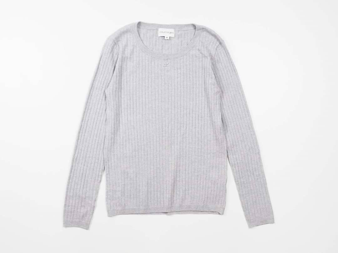 Courreges Courreges long sleeve shirt Size M / US 6-8 / IT 42-44 - 2 Thumbnail