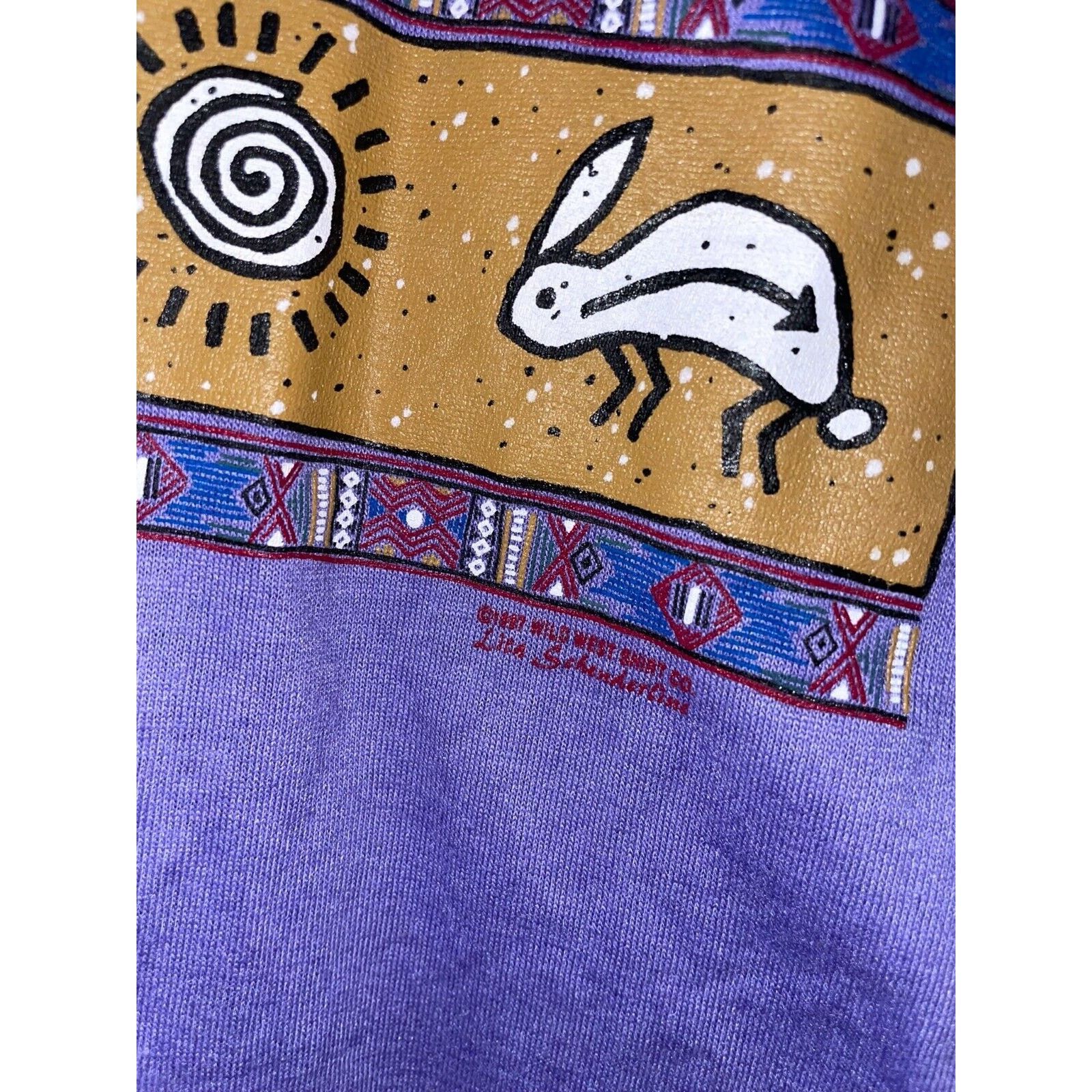 Jerzees Vintage Arizona Native Shirt Aboriginal Cave 90s Tee L Size US L / EU 52-54 / 3 - 5 Thumbnail