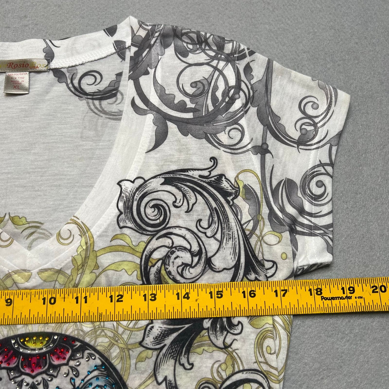 Other Y2K PsioRosio USA New Orleans Voodoo Skull T-Shirt XL Gothic Size XL / US 12-14 / IT 48-50 - 6 Thumbnail