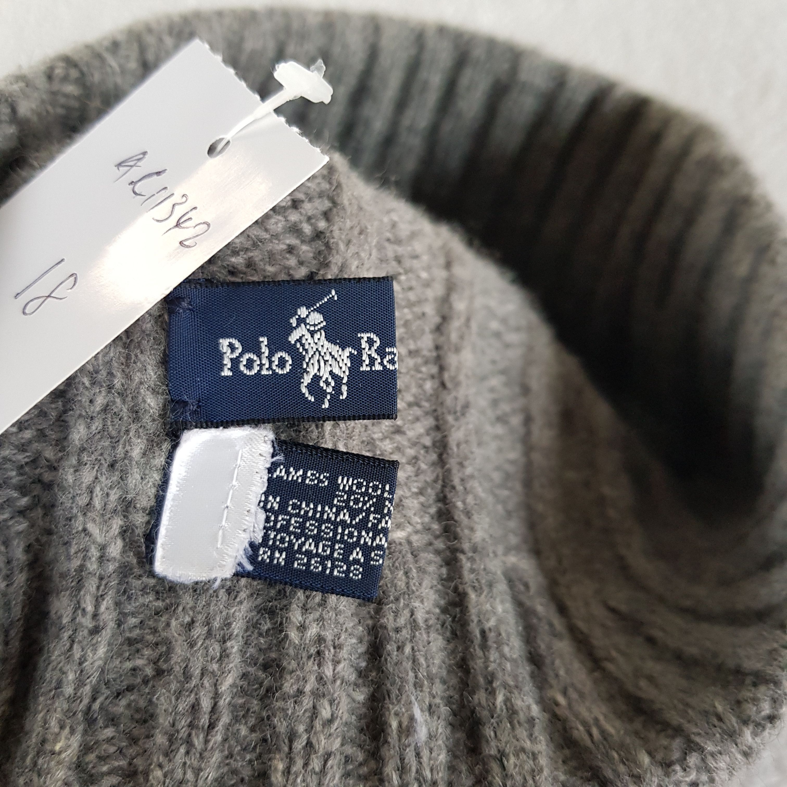 Polo Ralph Lauren Vintage Polo Ralph Lauren Beanie 90s Knit Snow Caps Hats Size ONE SIZE - 7 Thumbnail