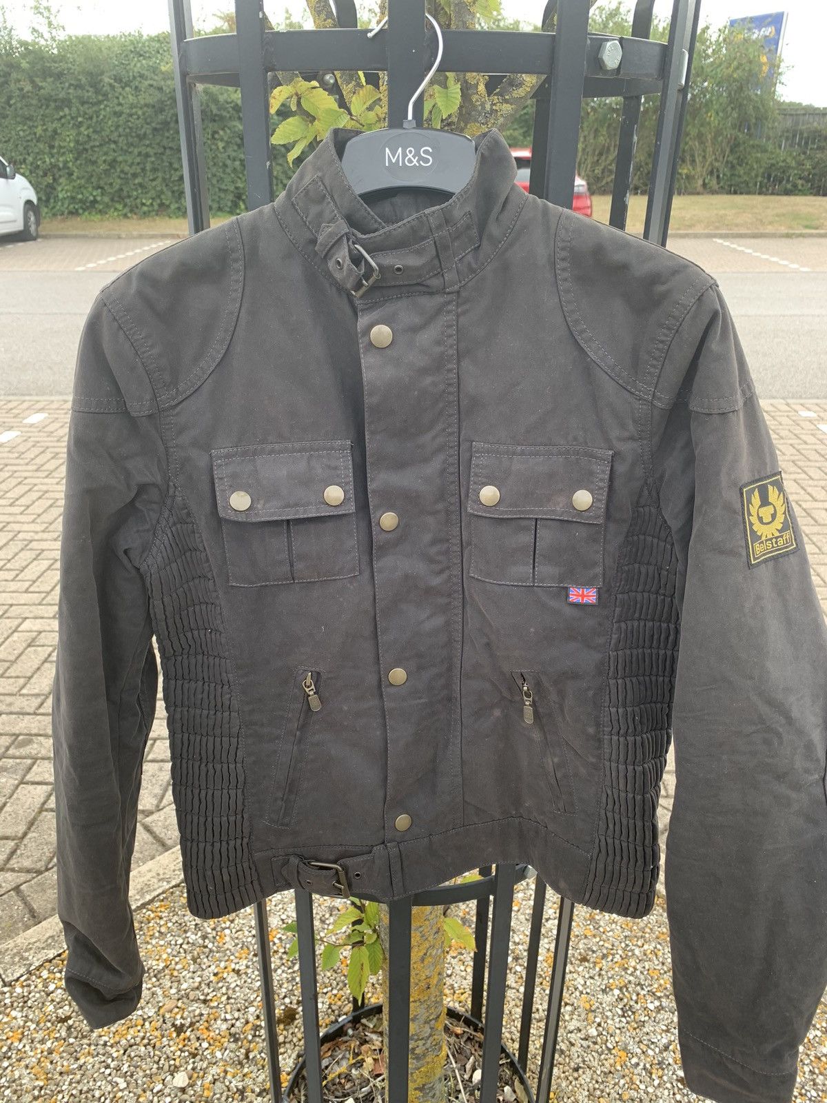 Belstaff Belstaff Gangster Gold Label Wax Cotton Jacket | Grailed