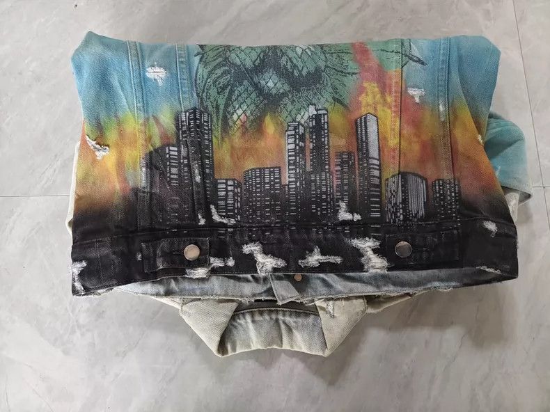 Amiri Amiri Kedora Denim Jacket Size US M / EU 48-50 / 2 - 2 Thumbnail
