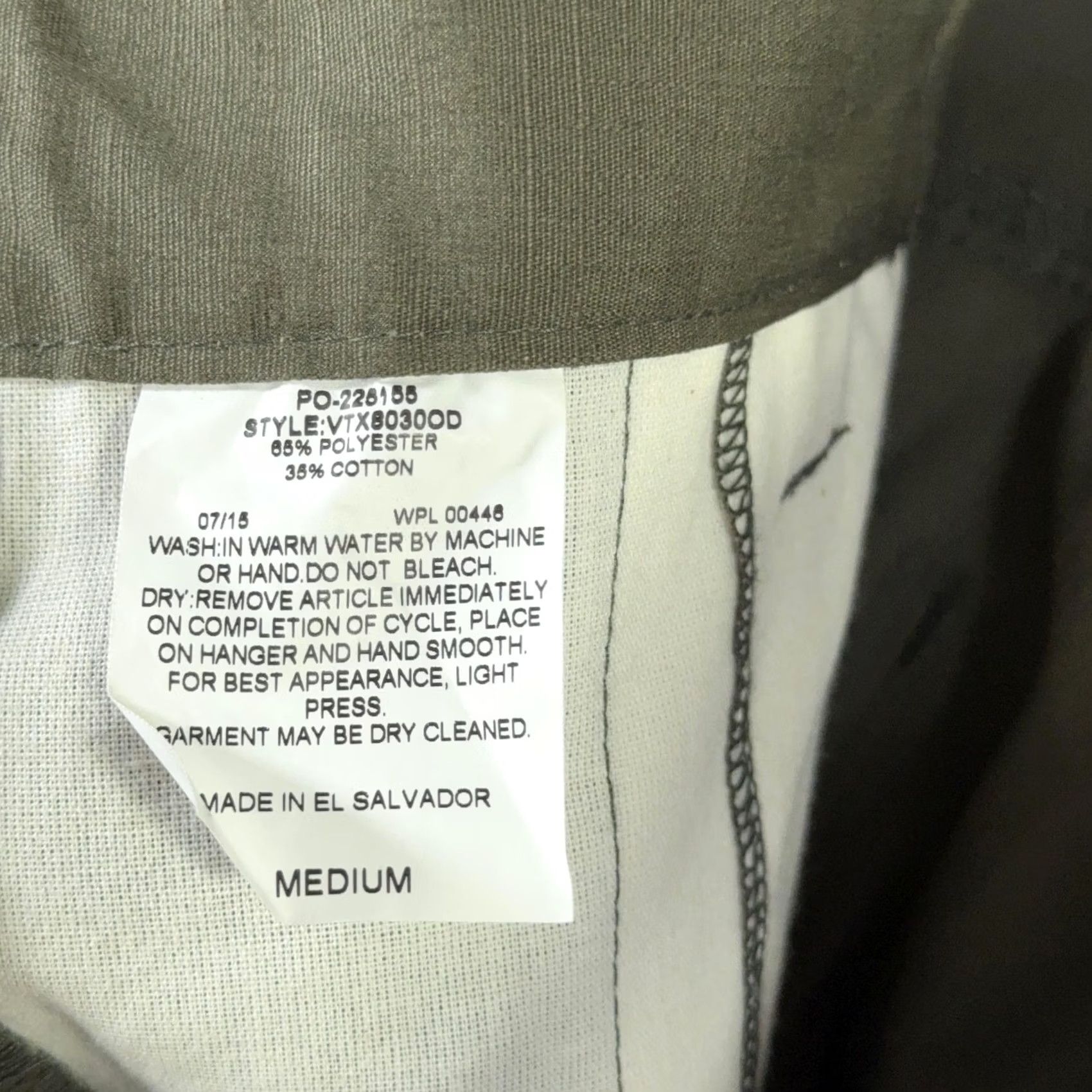 Vintage Vertx Cargo Shorts Mens Medium Green Tactical Ripstop Utility Outdoor VTX8030OD Size US 31 - 6 Thumbnail