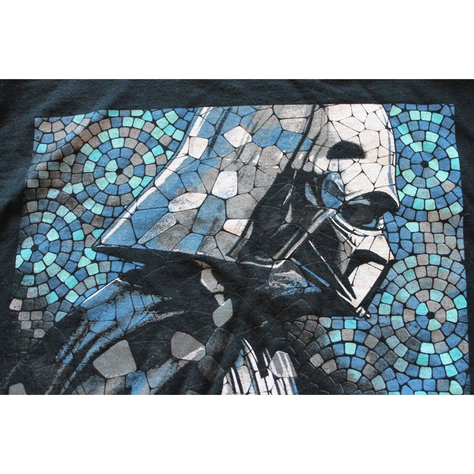 Star Wars Star Wars Tee Men's Sz Large Black Darth Vader Stained Glass Size US L / EU 52-54 / 3 - 2 Thumbnail