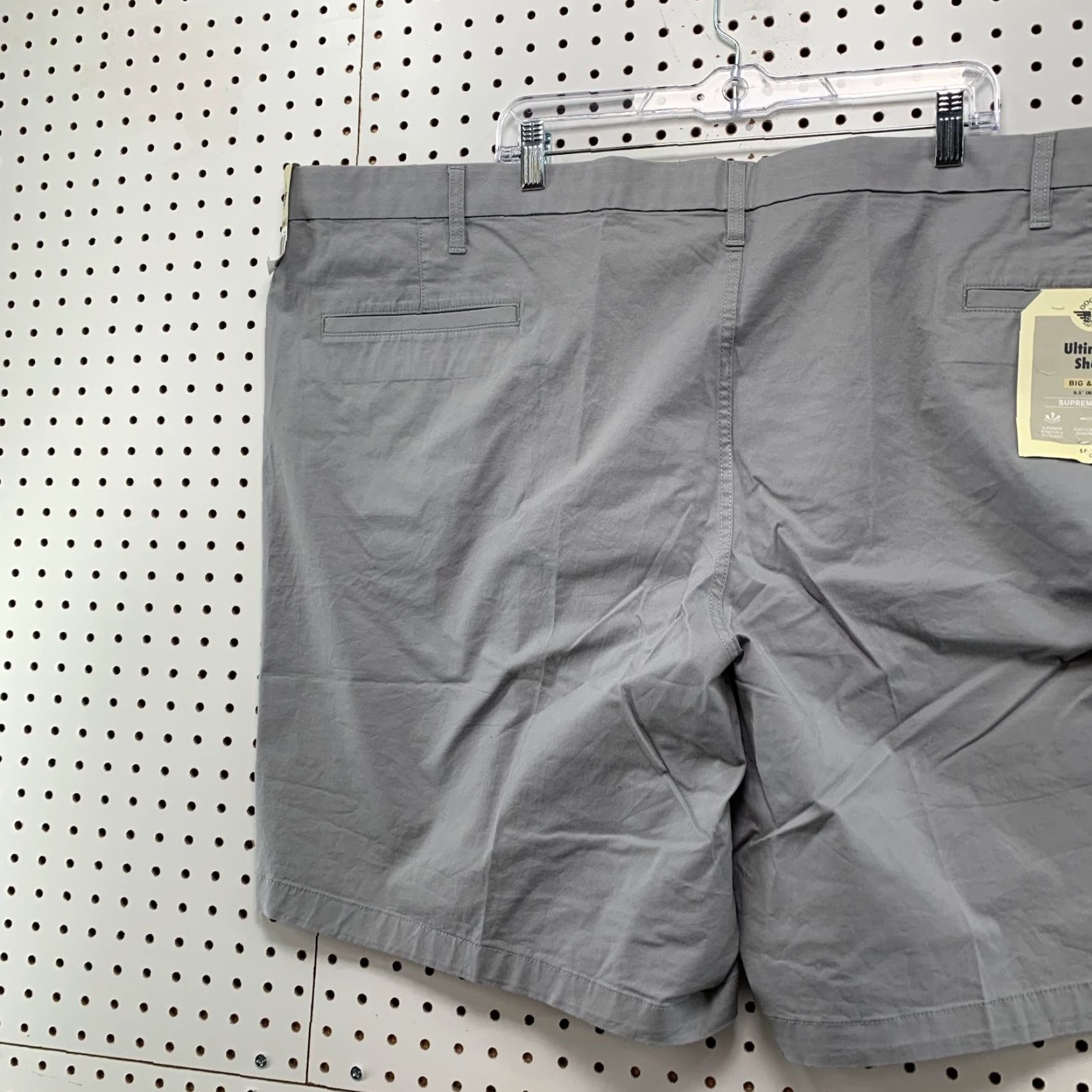 Dockers DOCKERS Chino Shorts Big & Tall 56X9.5 Gray Stretch Casual Men's Shorts 56 in Inseam 9.5 in Cotton Chino Size US 40 / EU 56 - 7 Thumbnail
