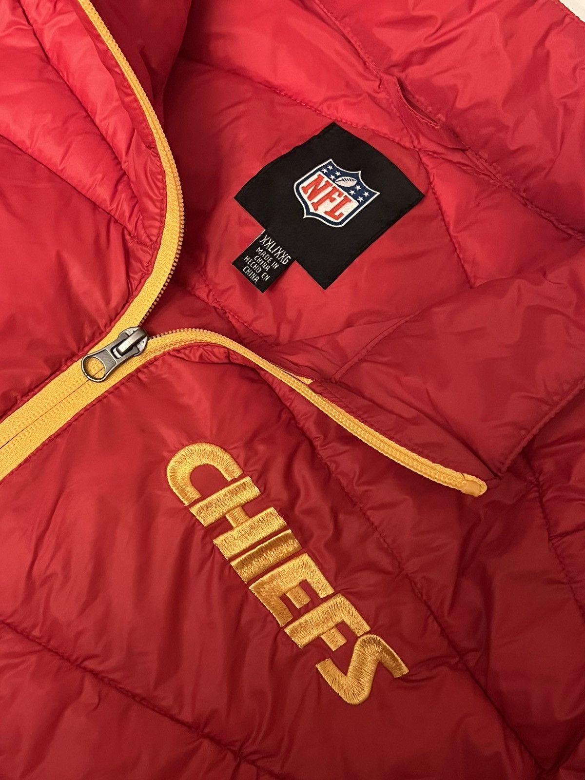 NFL Kansas City chiefs puffer jacket Size US XXL / EU 58 / 5 - 3 Thumbnail