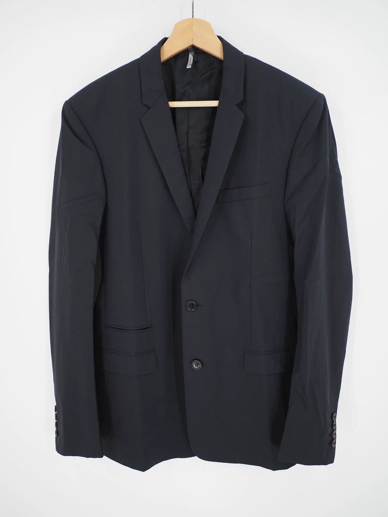 Dior Dior Dark blue classic wool slim formal suit 2502-Nextarrow Size 50R - 1 Thumbnail