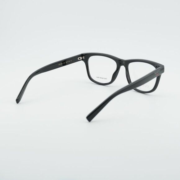 Gucci Gucci GG2108O 001 Eyeglasses Black 55mm Square Frame Size ONE SIZE - 9 Thumbnail