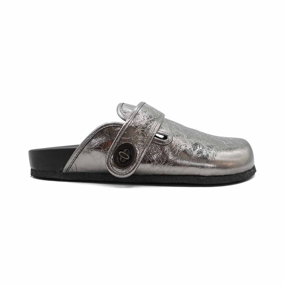 Coach Coach 'Blake' Silver Metallic Clogs Size US 7.5 / IT 37.5 - 1 Thumbnail