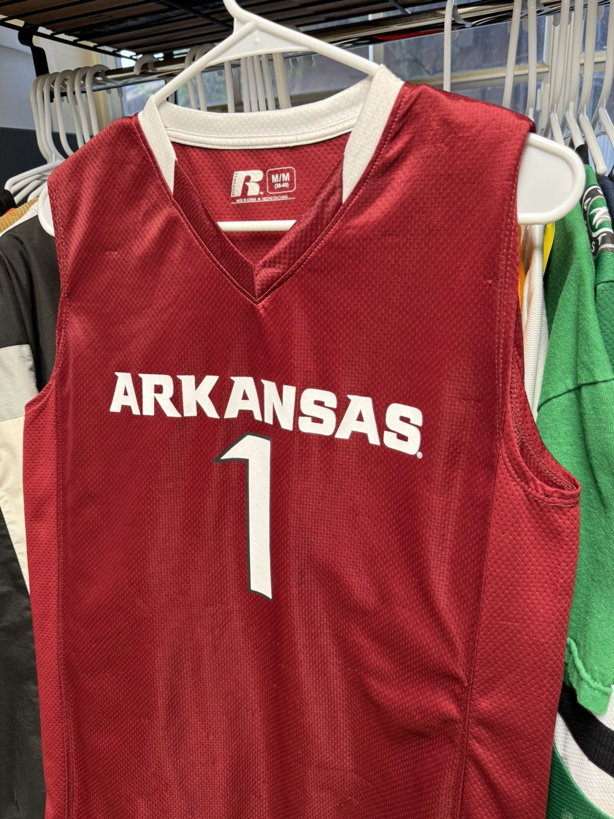 NCAA × Russell Athletic × Vintage Vintage NCAA Arkansas Razorbacks Russell Athletic Jersey Size US M / EU 48-50 / 2 - 4 Thumbnail