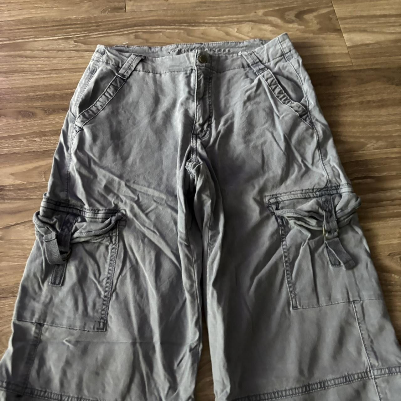 Vintage Crazy Vintage Y2K/2000s Baggy Blue Streetwear Skater Cargo Pants! 28x30 Size US 28 / EU 44 - 5 Thumbnail