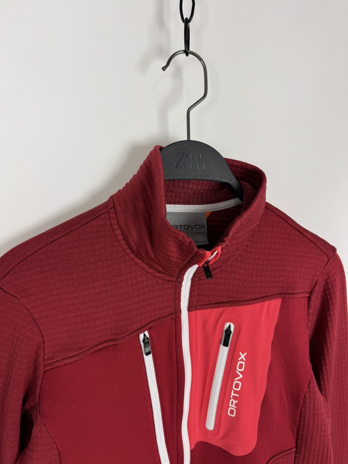 ORTOVOX ORTOVOX Merino Wool Base Layer Zip Up Thermal Women’s Top Size L / US 10 / IT 46 - 5 Thumbnail