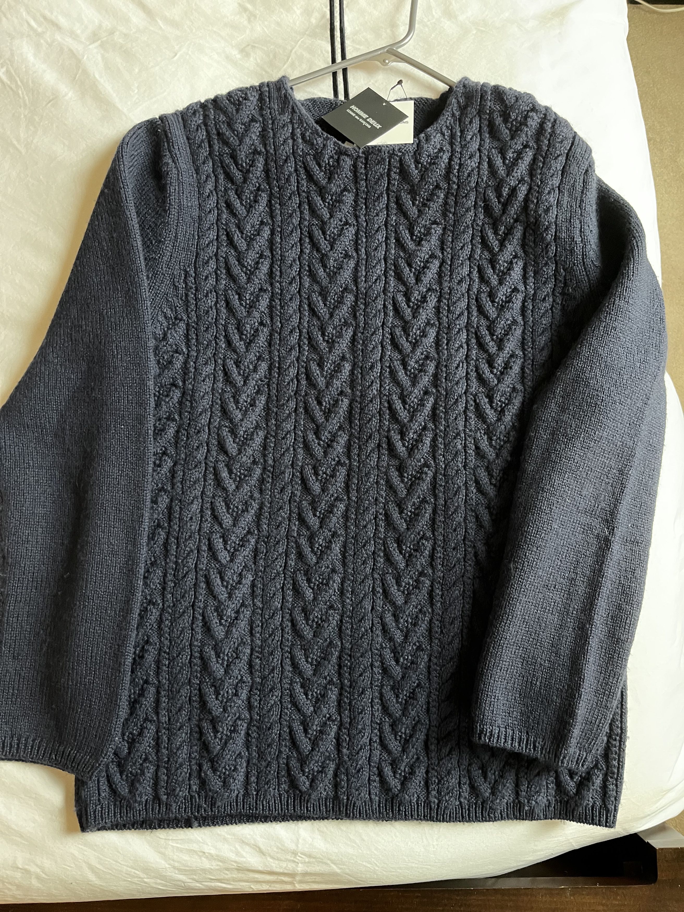 Comme des Garcons Homme Deux Crew Neck Long Sleeve Pullover Size US M / EU 48-50 / 2 - 1 Thumbnail