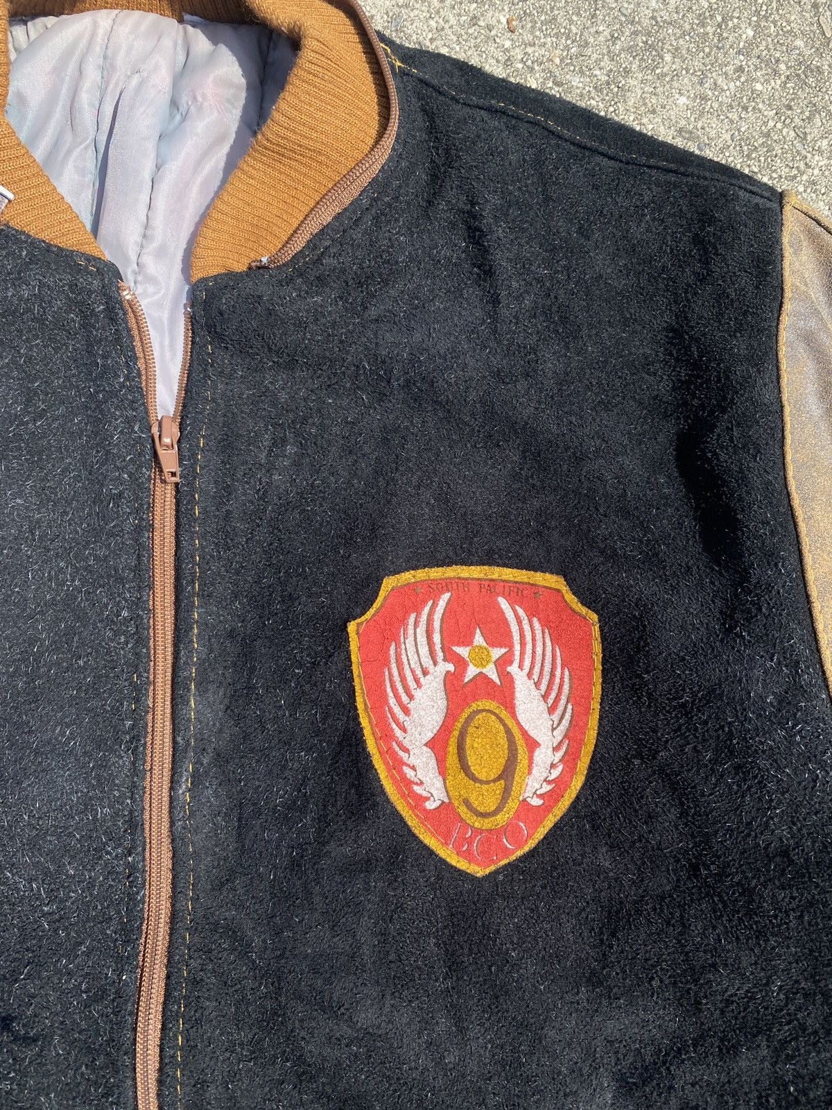 Maison Margiela × Vintage Vintage US Suede Bomber Jacket Size US M / EU 48-50 / 2 - 3 Thumbnail