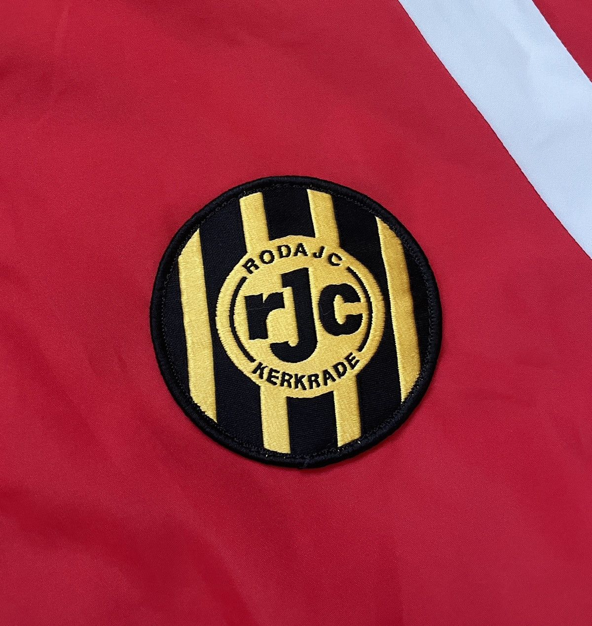 Lotto Sport RODA JC HOLLAND 2000S LOTTO VINTAGE TRACK TOP JACKET RED Size US L / EU 52-54 / 3 - 5 Thumbnail