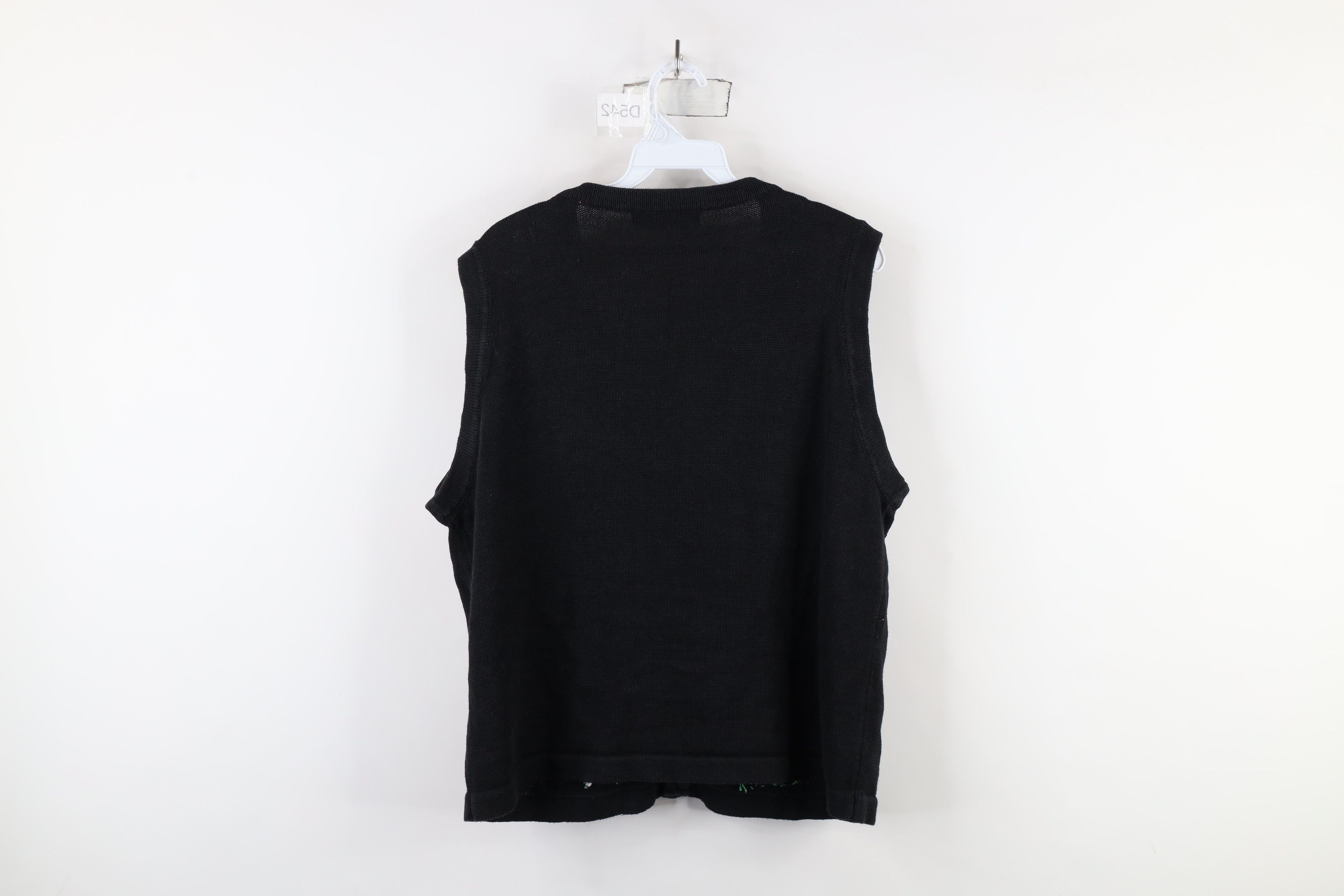 Vintage Vintage 90s Streetwear Embroidered Christmas Sweater Vest Size L / US 10 / IT 46 - 13 Thumbnail