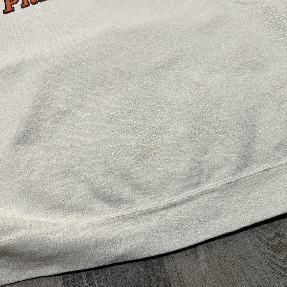 Velva Sheen × Vintage VTG 1960s Princeton Velva Sheen White College Sweatshirt Size US L / EU 52-54 / 3 - 6 Thumbnail