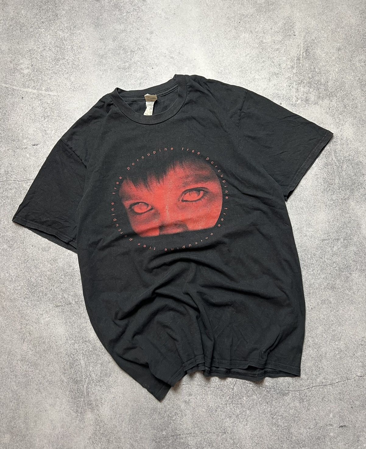 Band Tees × Japanese Brand × Vintage Porcupine Tree 2000s Red Eyes  