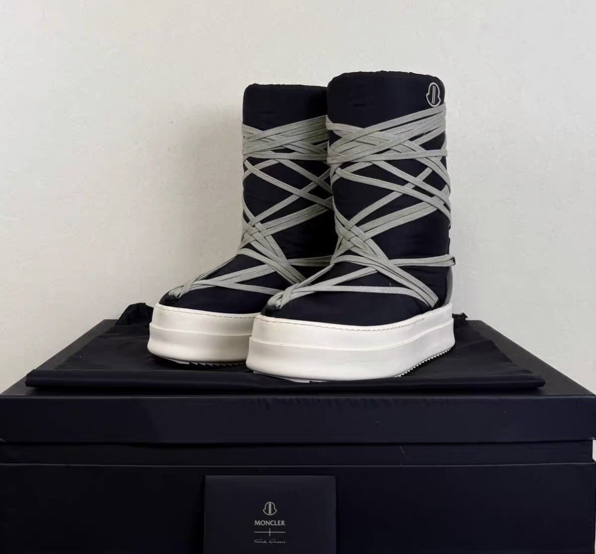 Moncler × Rick Owens Rick Owens X Moncler Amber Snow Boots | Grailed