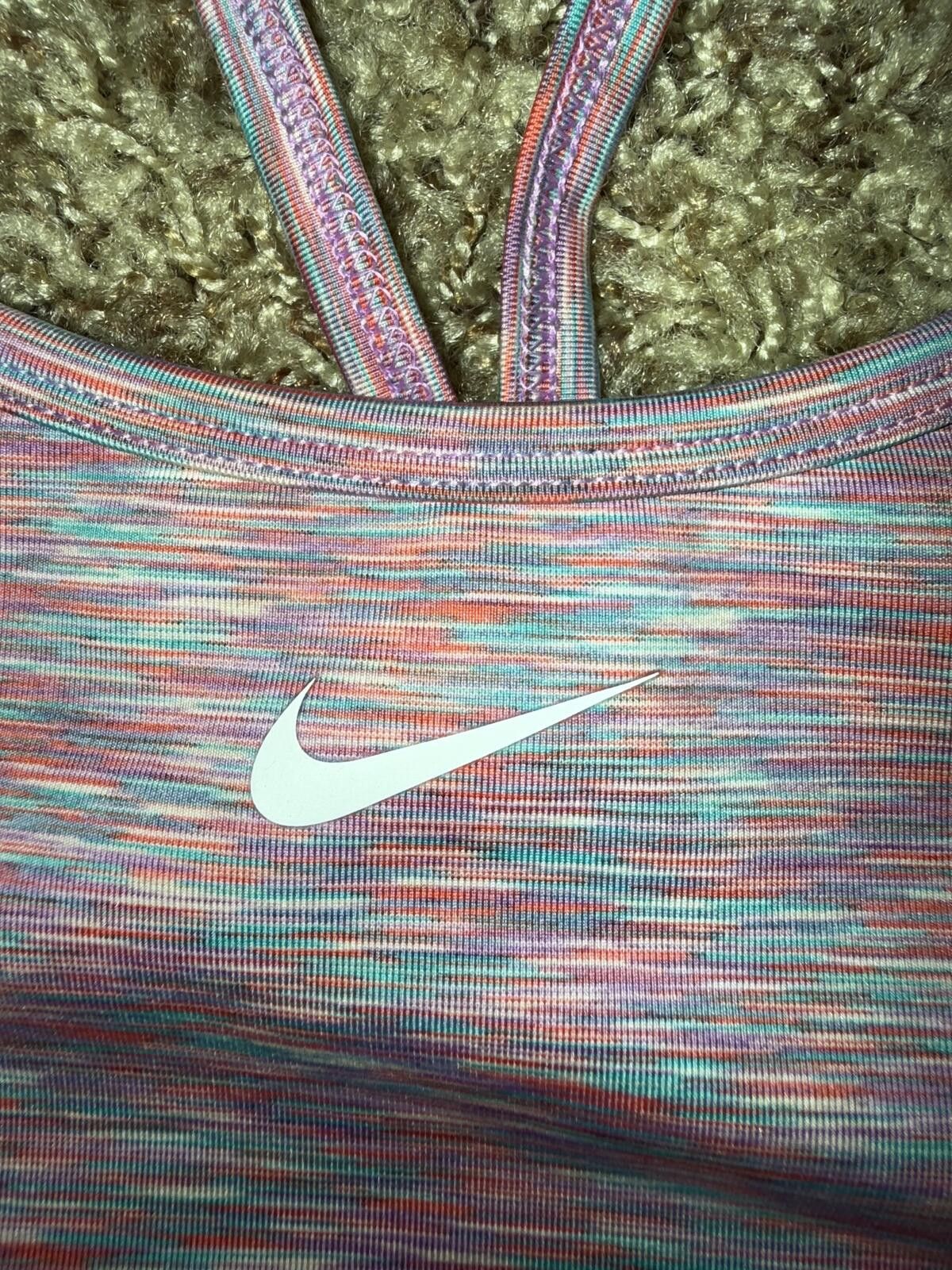 Nike Nike Big Kids' (Girls') Dri-fit Indy Sports Bra Size ONE SIZE - 2 Thumbnail