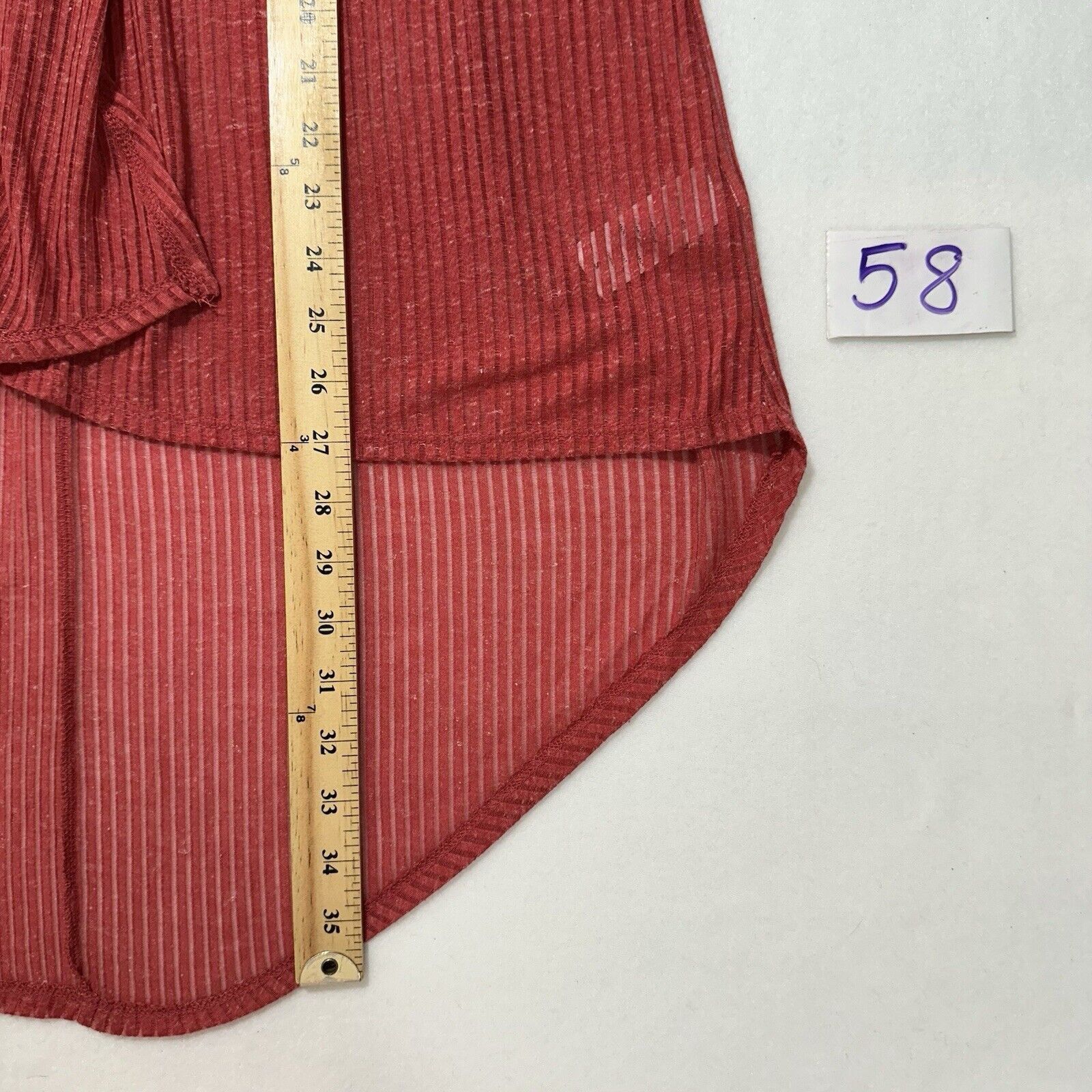 Other LuLaRoe Small Cardigan Sweater Open Front Pink Flax Blend Size S / US 4 / IT 40 - 9 Thumbnail